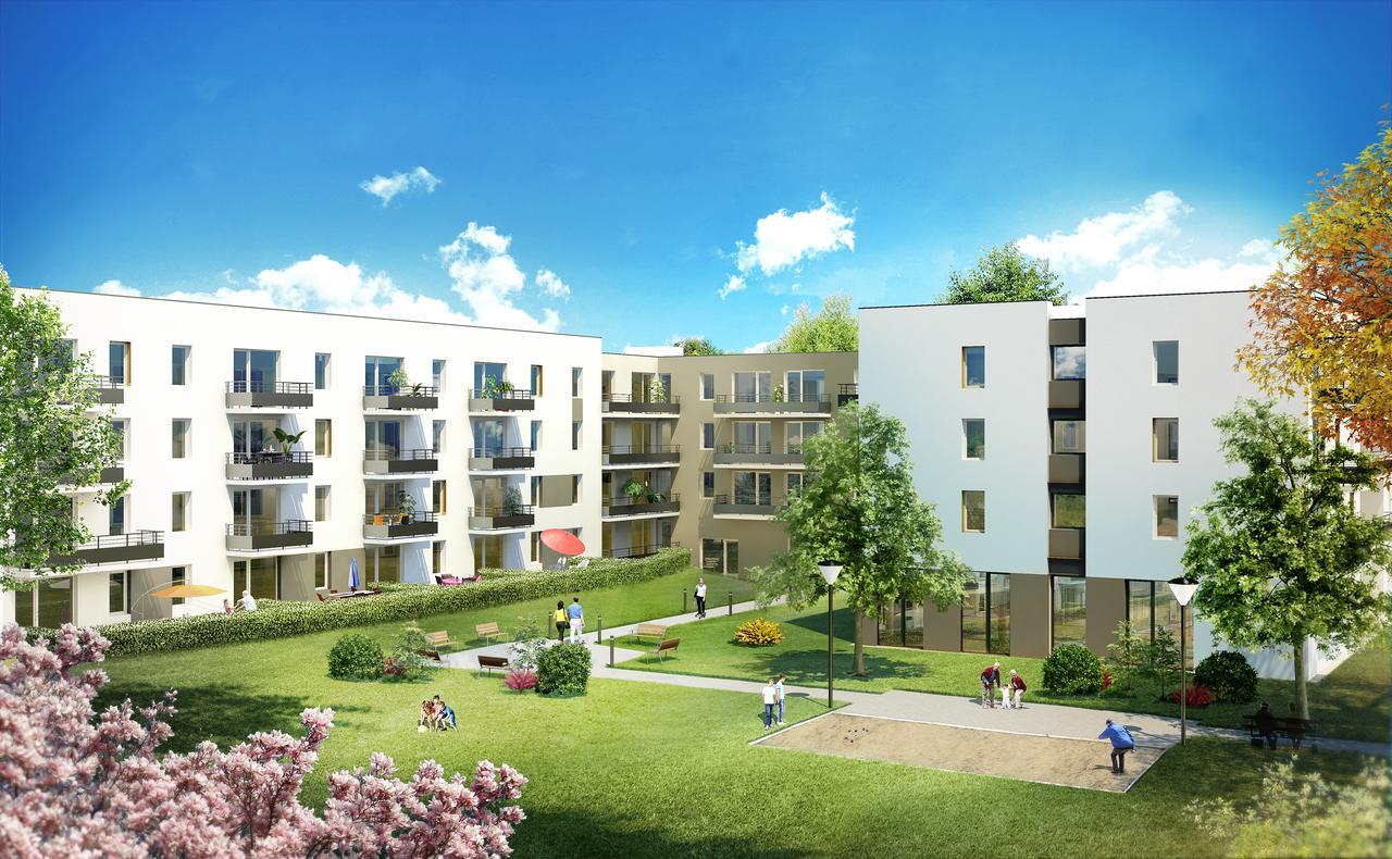 Aparthotel Domitys L'Organdi Kingersheim Exterior foto
